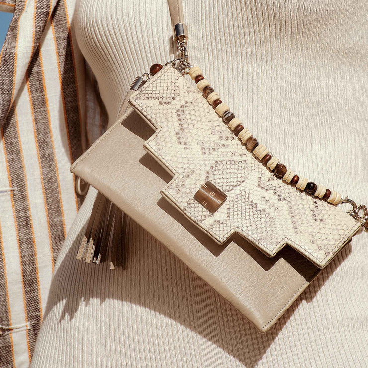 Ayana Clutch Bag In Desert