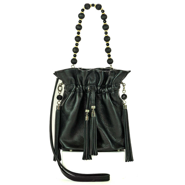 Nina Bucket Bag In Midnight