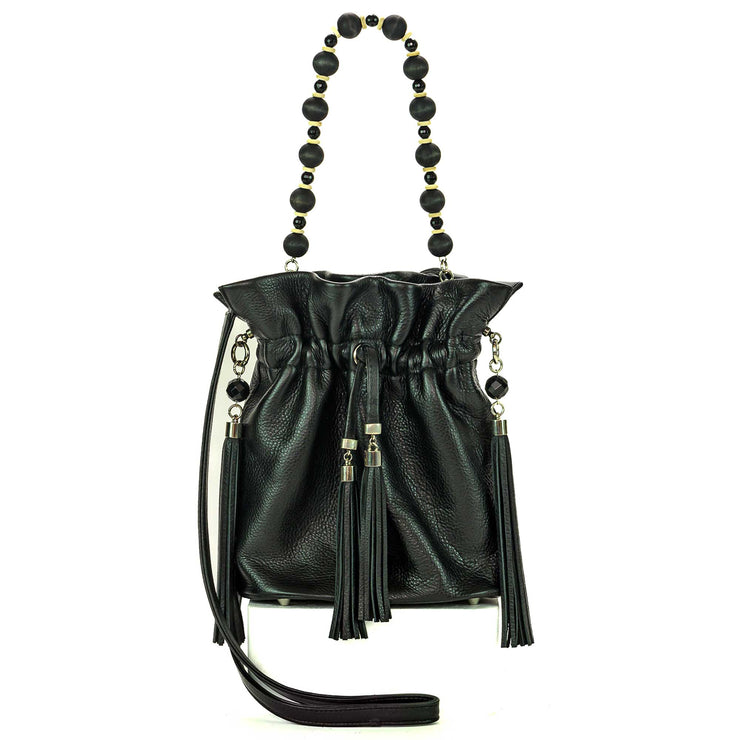 Nina Bucket Bag In Midnight