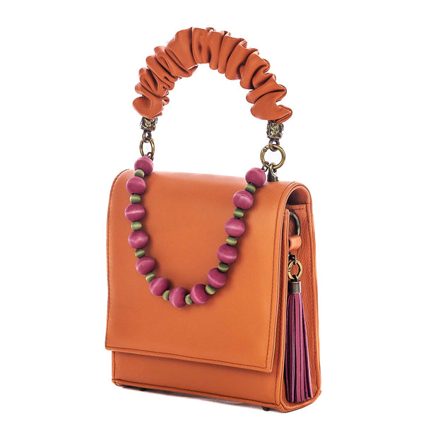 Sadé Box Bag In Tangerine