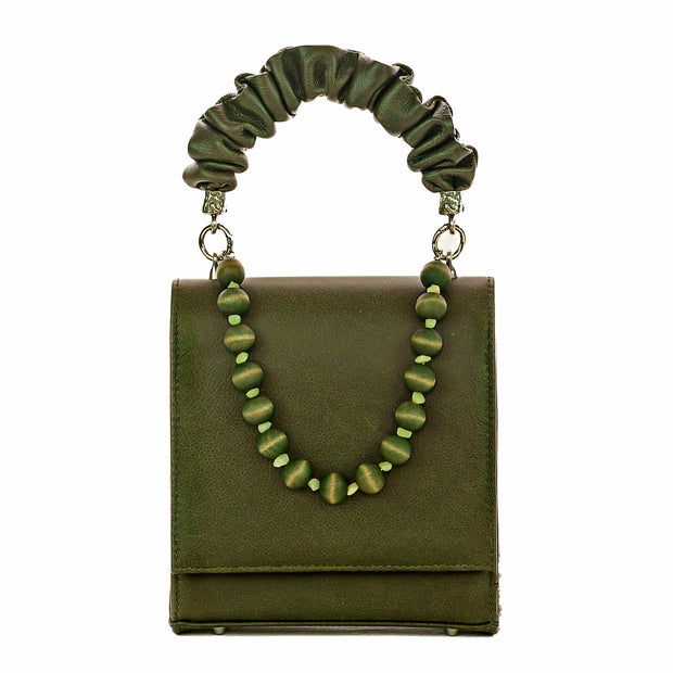 Sadé Box Bag In Olive