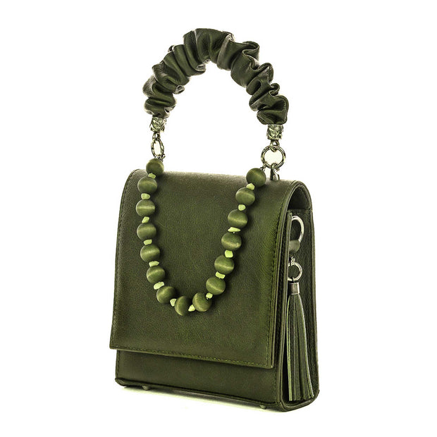 Sadé Box Bag In Olive
