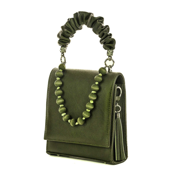 Sadé Box Bag In Olive