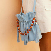 Nina Bucket Bag In Sky