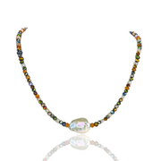 Asara Pearl and Gemstone Choker